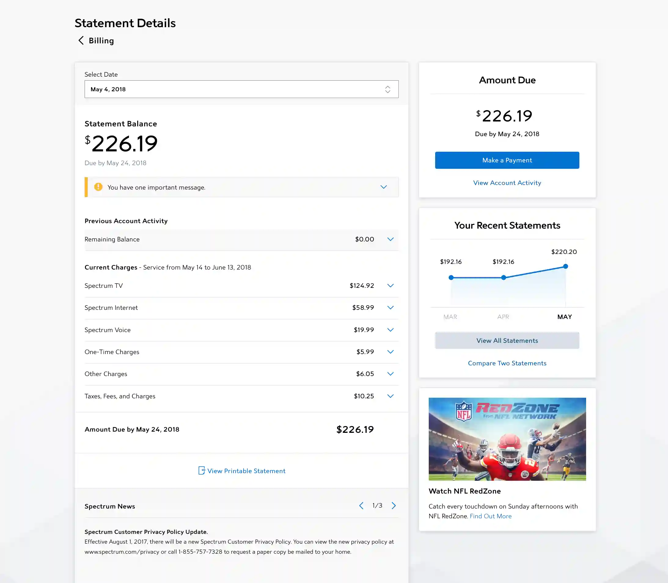 Screenshot number 2 of Interactive Bill