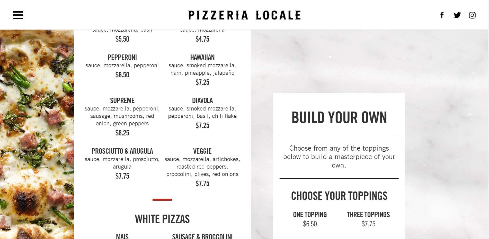 Screenshot number 3 of Pizzeria Locale